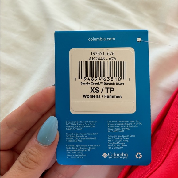 Columbia coral golf active skort - Picture 2 of 5